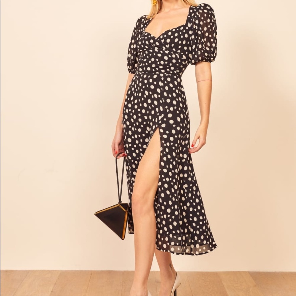Brand NWT Reformation Wildflower Midi Dress Size 2